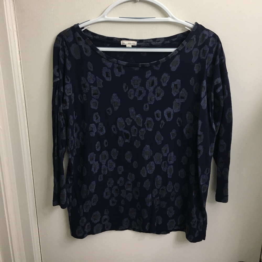 Deep blue Gap blouse top